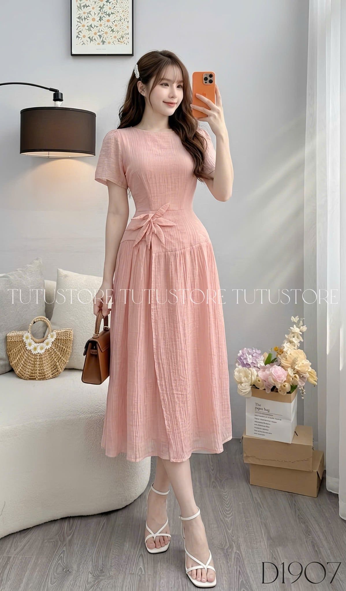 Đầm Thiết Kế Cổ Thuyền Dáng Dài Đầm Đi Tiệc TuTu Store Mã D1907