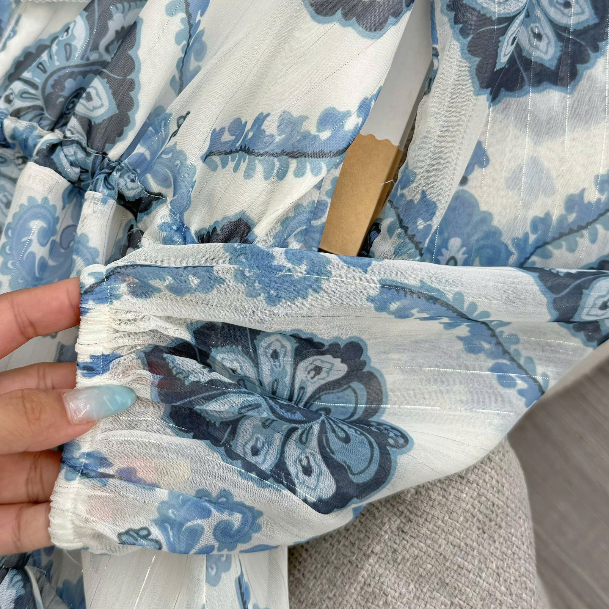 Đầm Thiết Kế Tay Dài Dáng Xòe Đi Chơi TuTu Store Mã D1839