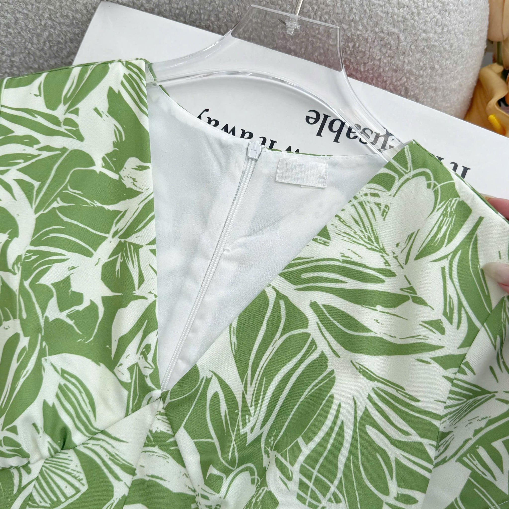 Đầm Thiết Kế Cổ V Dáng Xòe Đi Chơi TuTu Store Mã D1822