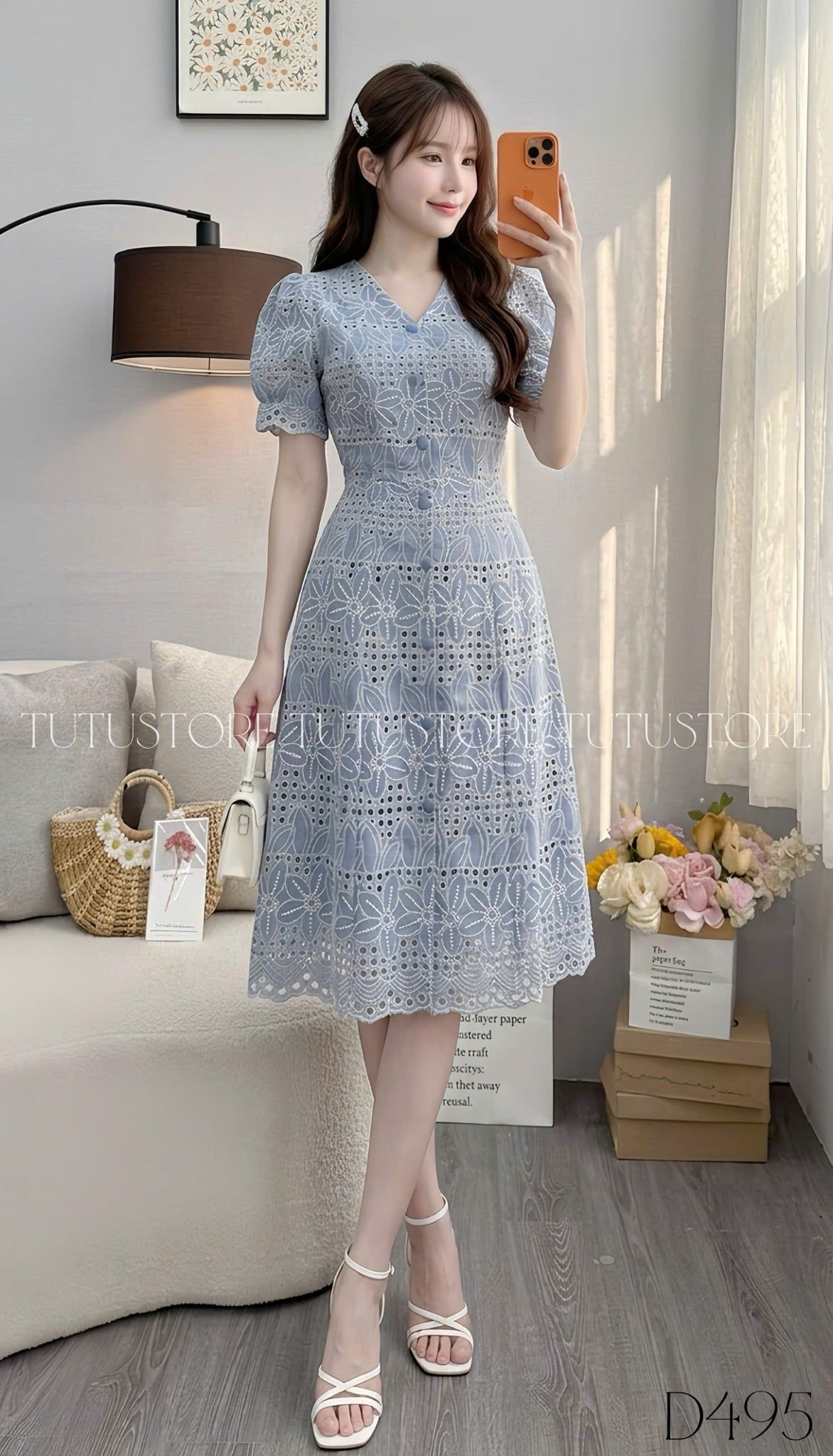Đầm Thiết Kế Tutu Store - Mã D495