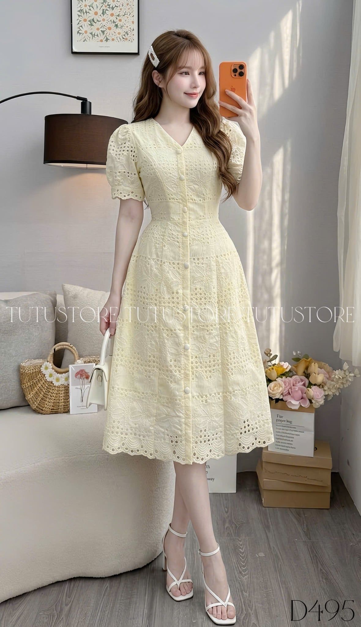 Đầm Thiết Kế Tutu Store - Mã D495