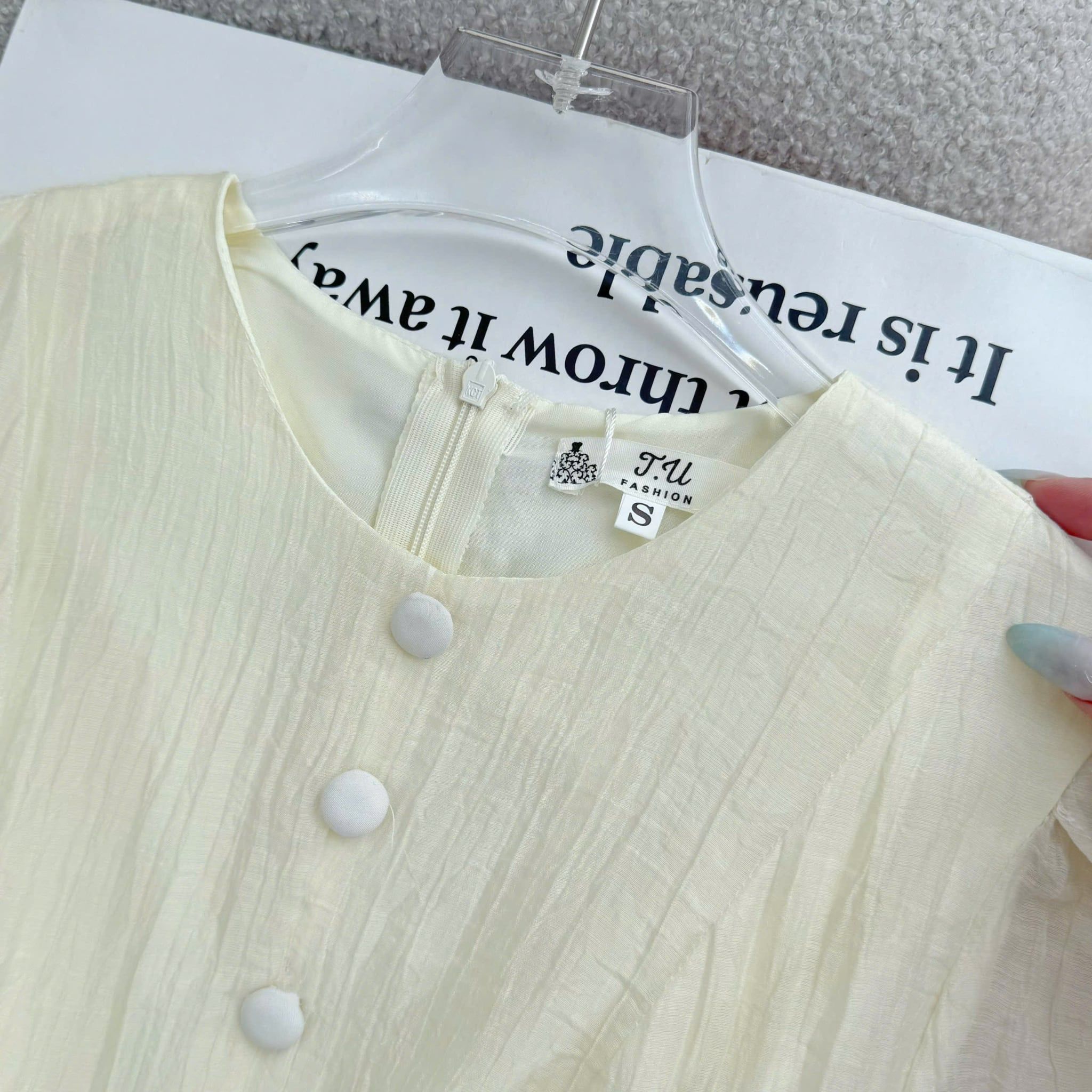 Đầm Thiết Kế Chiết Eo Tùng Xòe Đi Chơi TuTu Store Mã D1760