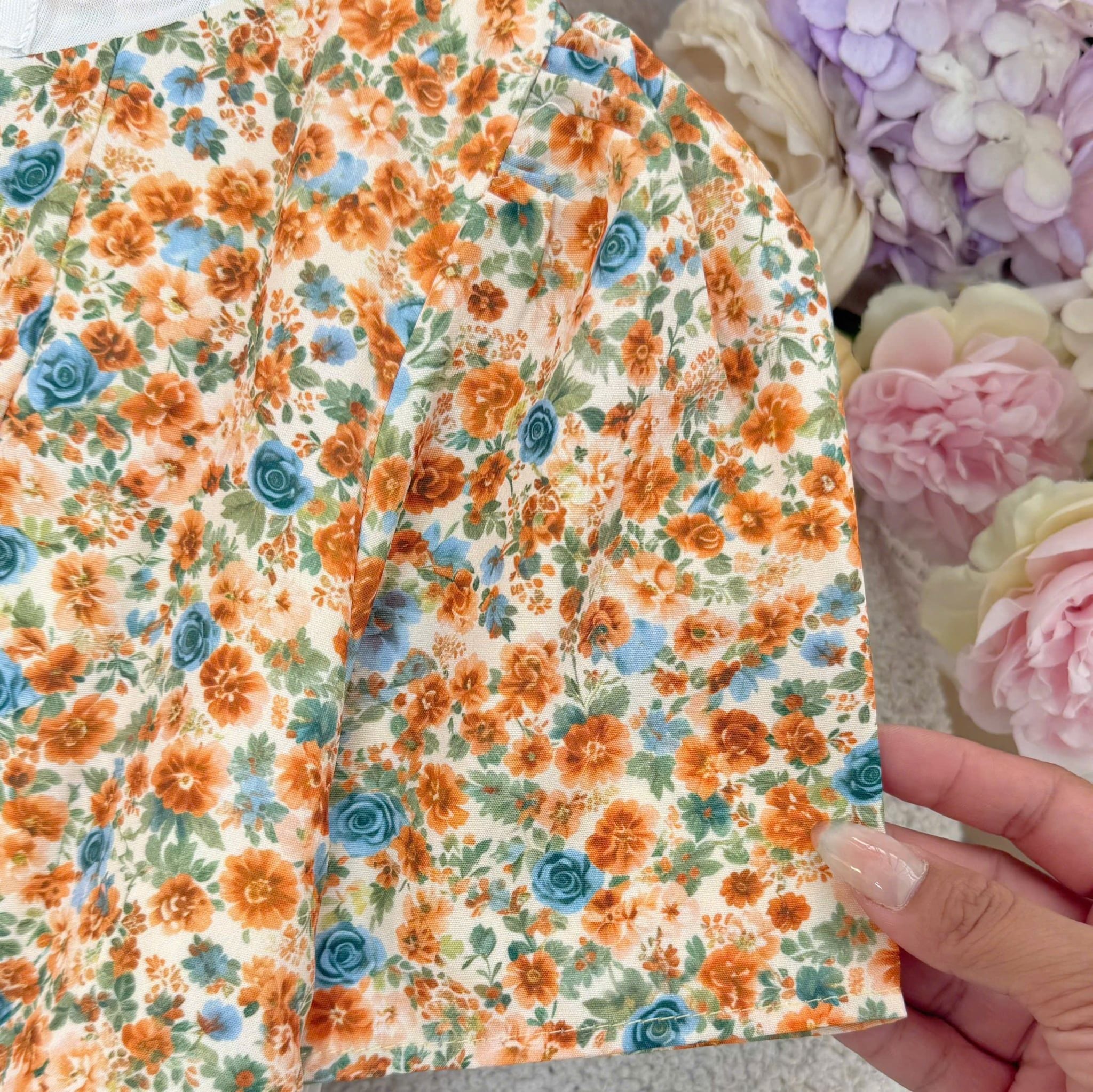 Đầm Thiết Kế Cổ Tròn Dáng Xòe Đi Chơi TuTu Store D1982