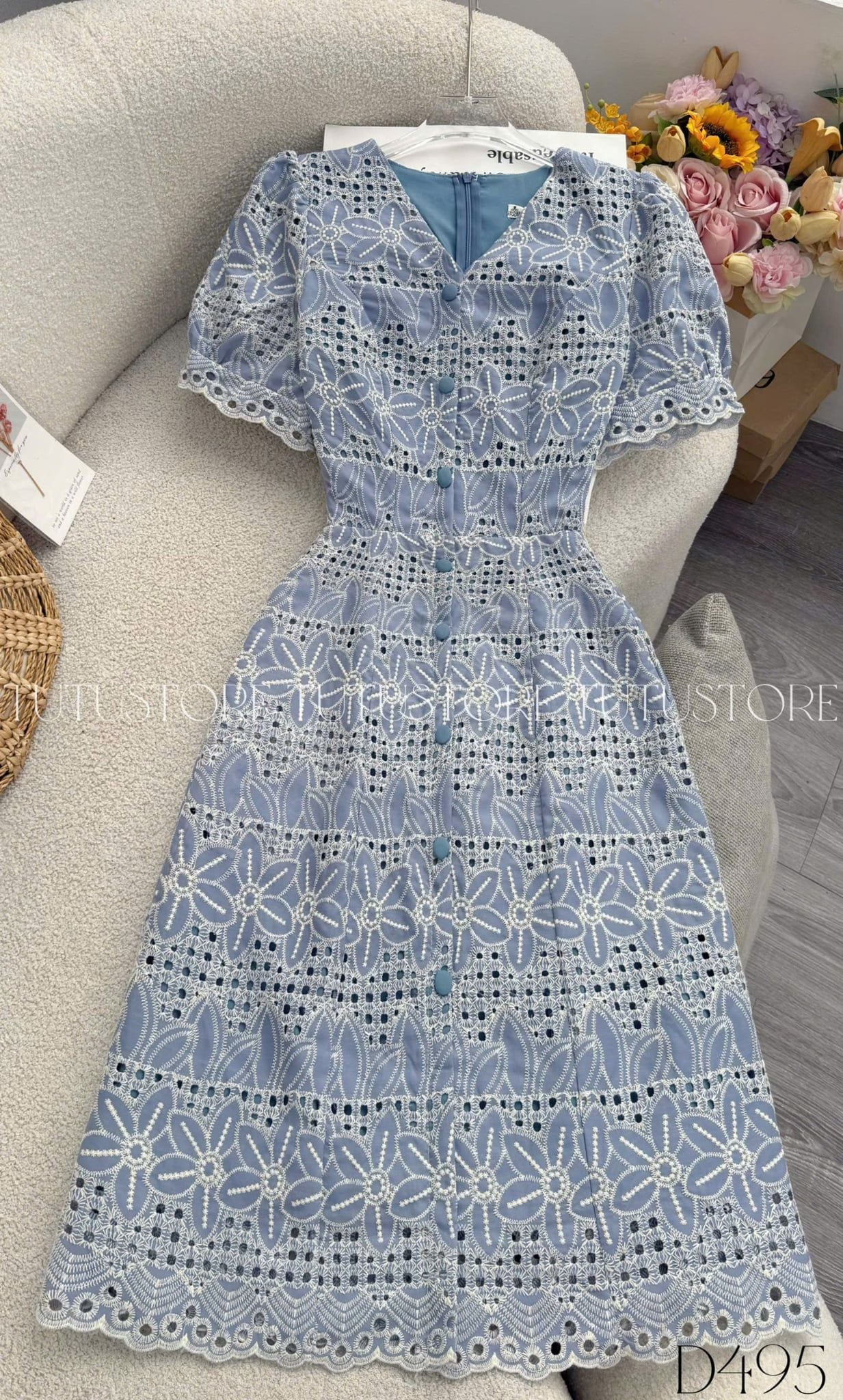Đầm Thiết Kế Tutu Store - Mã D495