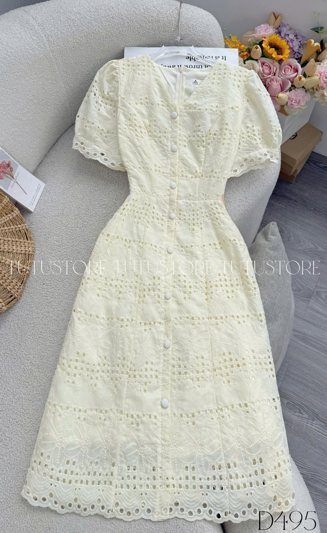 Đầm Thiết Kế Tutu Store - Mã D495