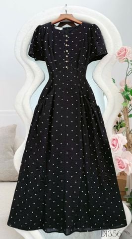 Đầm Xô Linen Thiết Kế TuTu Store Phù Hợp Đi Làm Dành Cho Nữ - Mã D1356