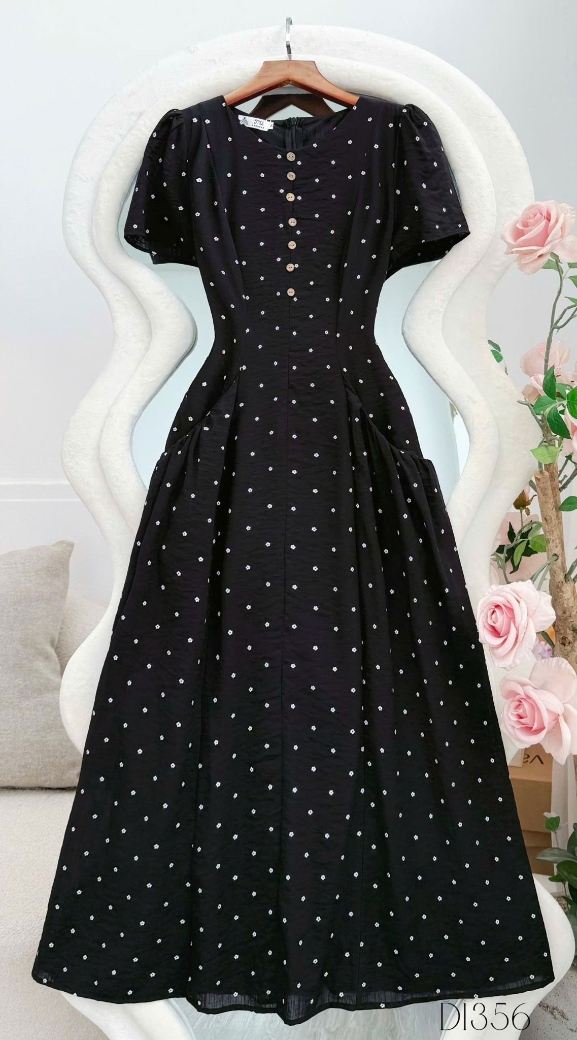 Đầm Thiết Kế TuTu Store - Mã D1356