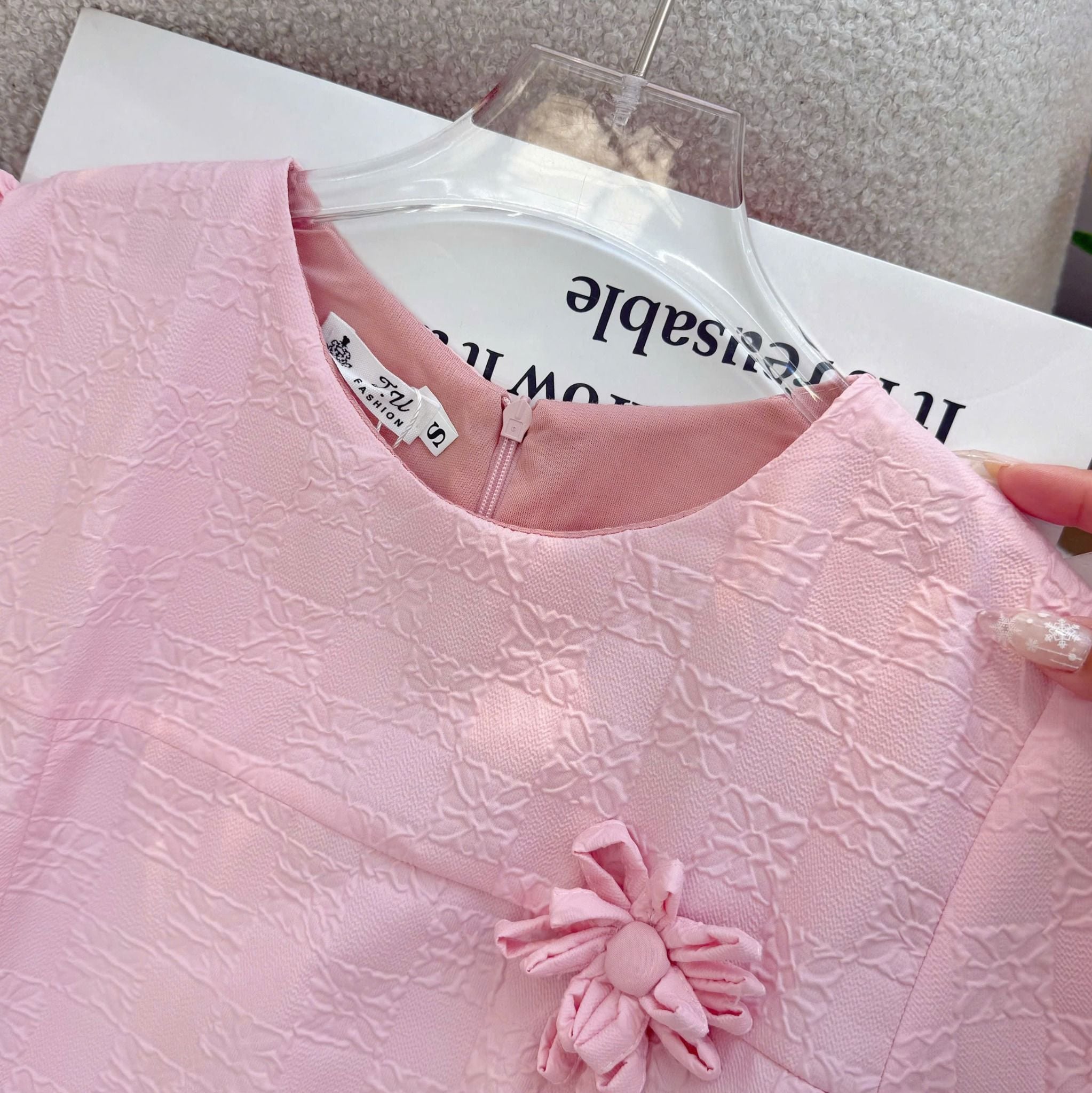 Đầm thiết kế cổ tròn đi tiệc TuTu Store - Mã D1486