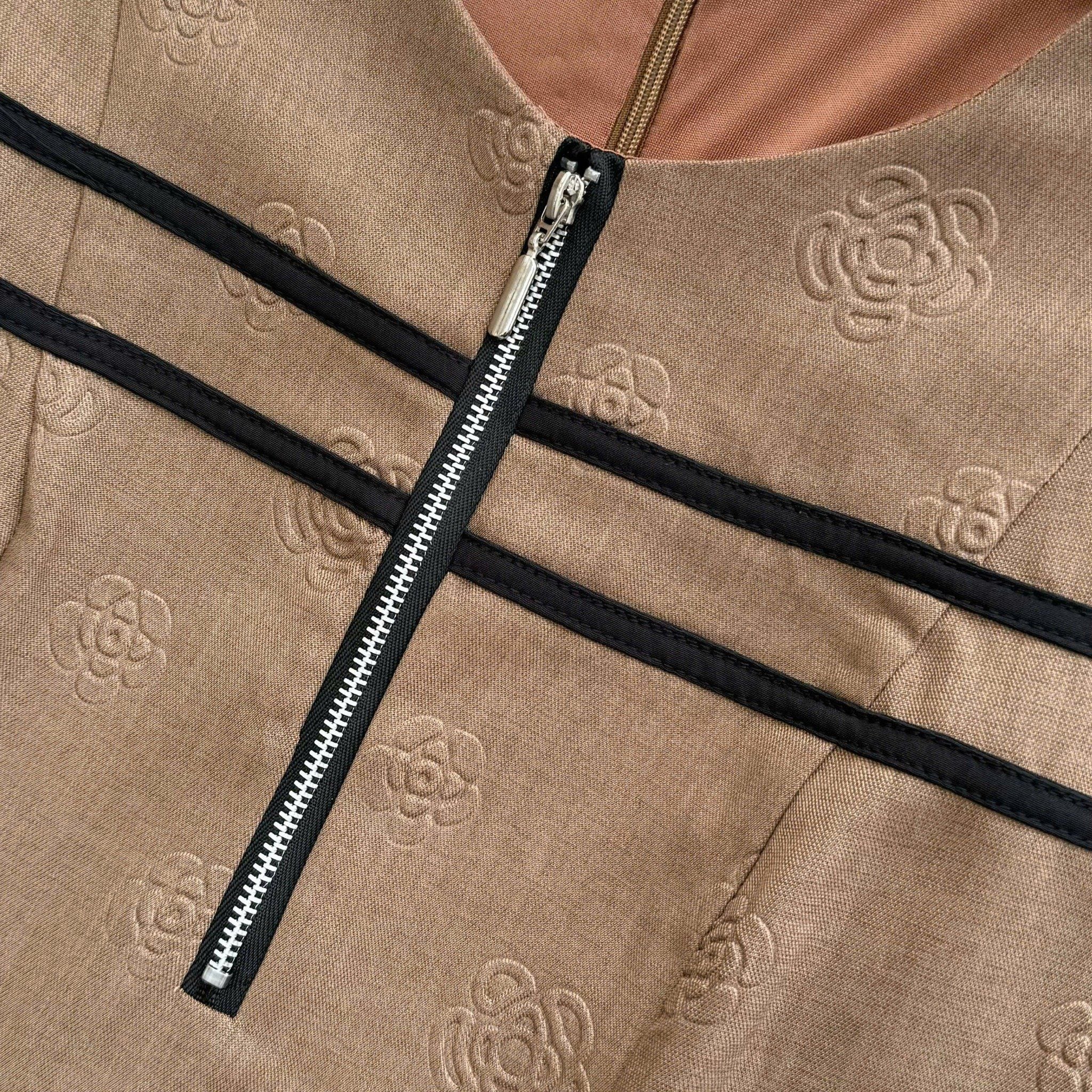 Đầm Bố Dập Hoa Thiết Kế TuTu Store Phù Hợp Đi Tiệc Dành Cho Nữ - Mã D1450