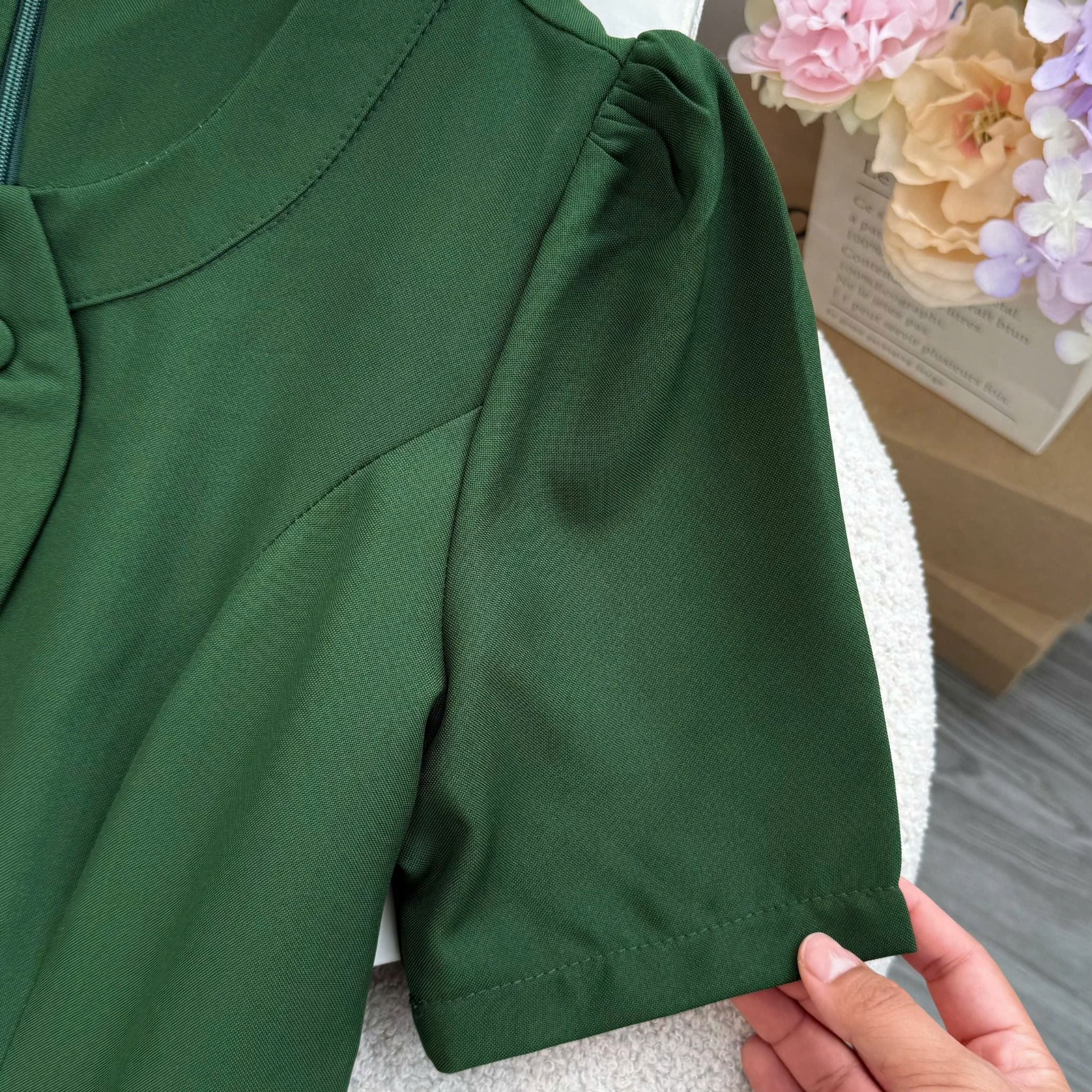 Đầm Cotton Mịn Thiết Kế TuTu Store Phù Hợp Đi Làm Dành Cho Nữ - Mã D1407