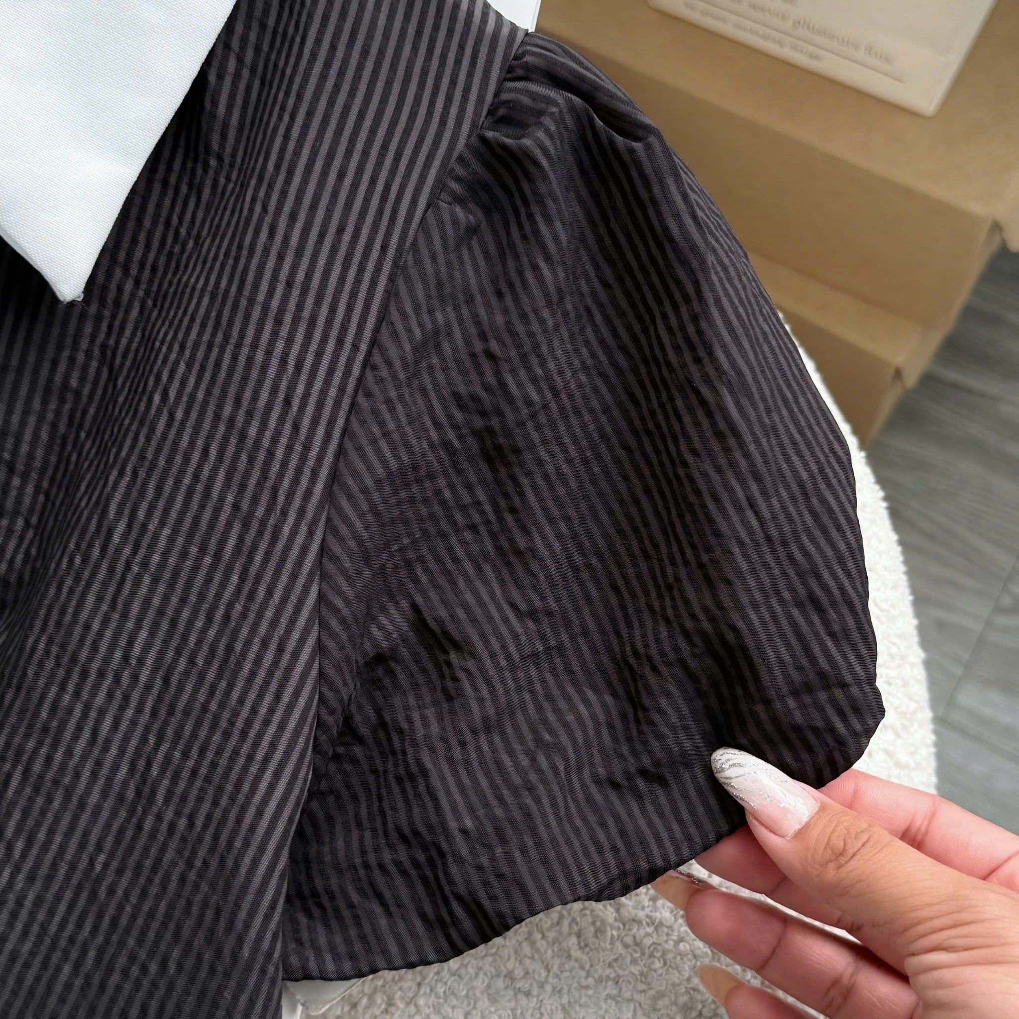 Đầm Cổ Somi Xô Linen Thiết Kế TuTu Store Phù Hợp Đi Chơi Dành Cho Nữ - Mã D1442