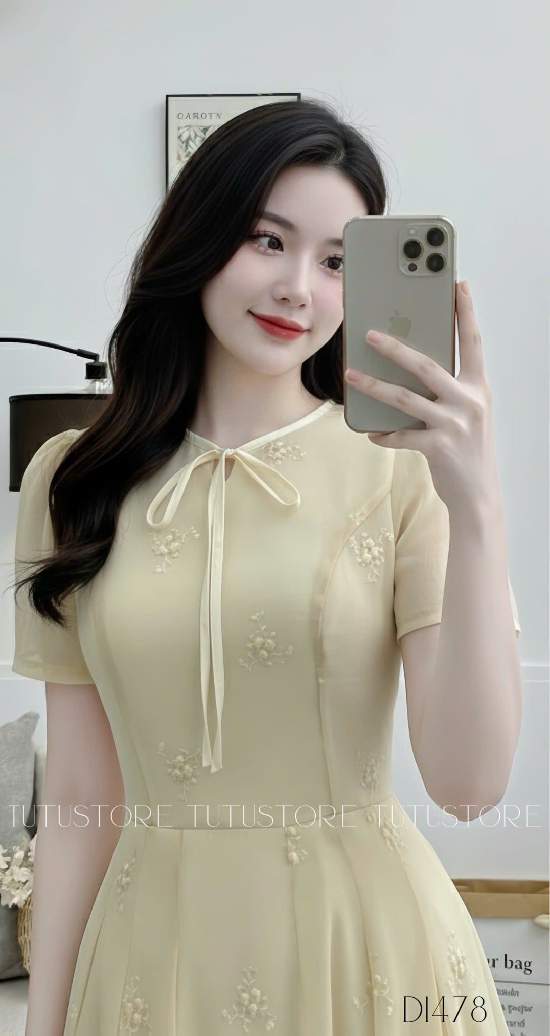 Đầm Thiết Kế TuTu Store - Mã D1478