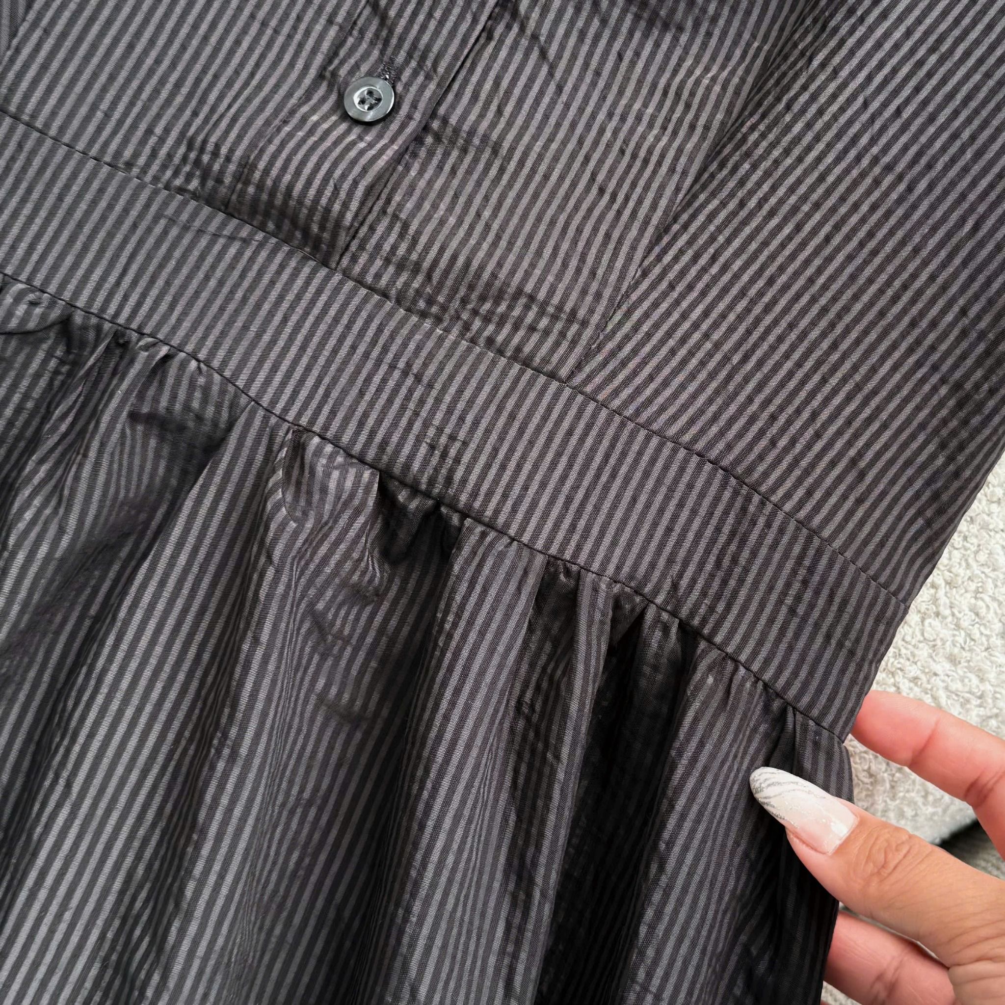 Đầm Cổ Somi Xô Linen Thiết Kế TuTu Store Phù Hợp Đi Chơi Dành Cho Nữ - Mã D1442