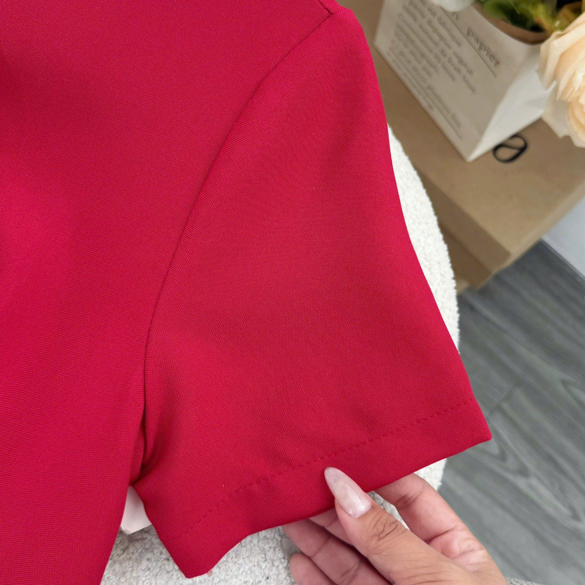 Đầm Cotton Mịn Thiết Kế TuTu Store Phù Hợp Đi Làm Dành Cho Nữ - Mã D1433