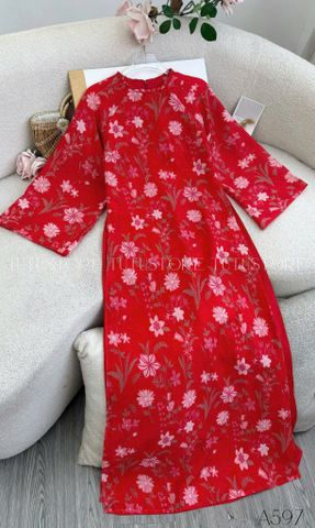 Áo Dài Thiết Kế TuTu Store - Mã A597