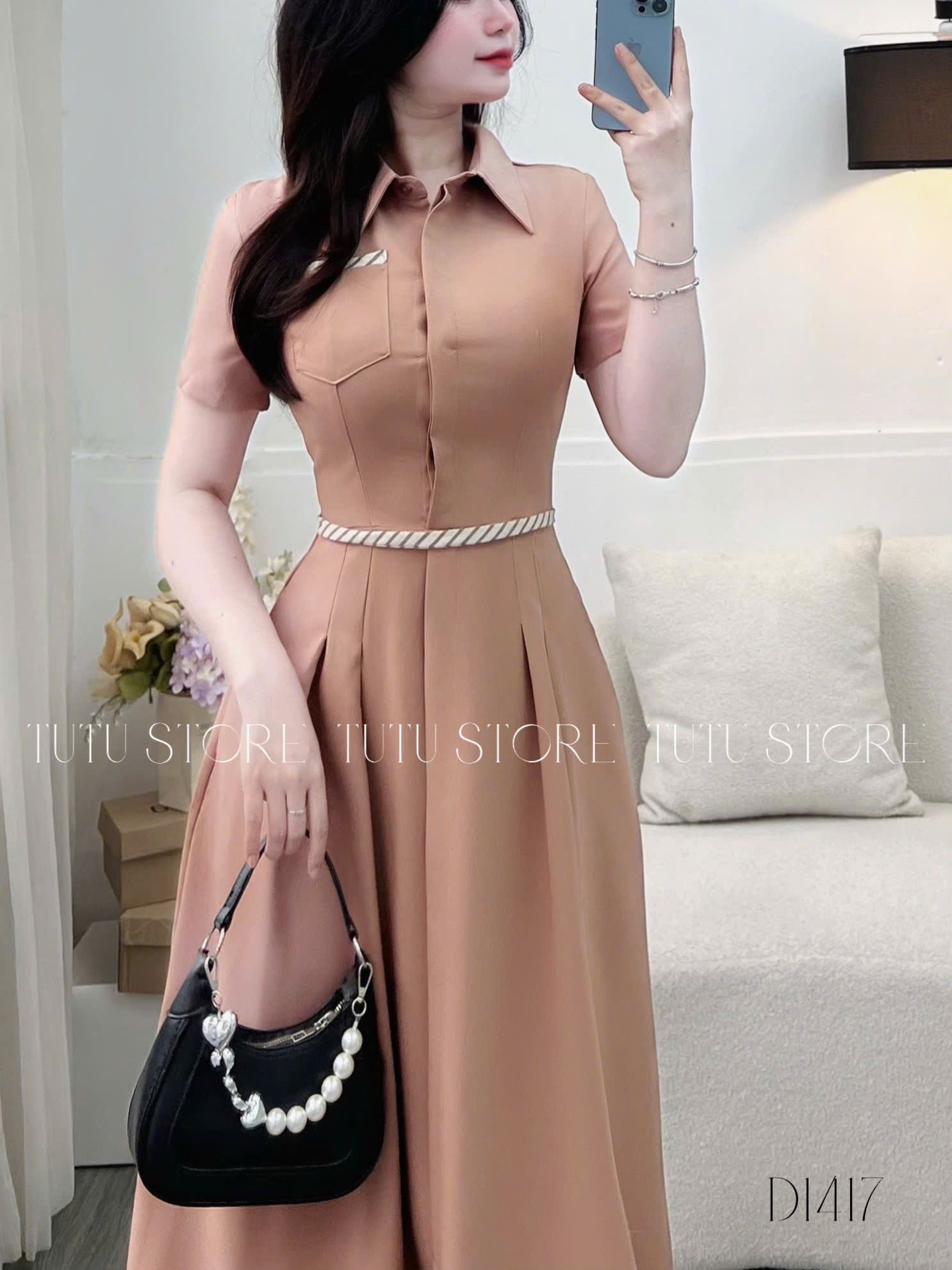 Đầm Ford Thiết Kế TuTu Store Phù Hợp Đi Làm Dành Cho Nữ - Mã D1417