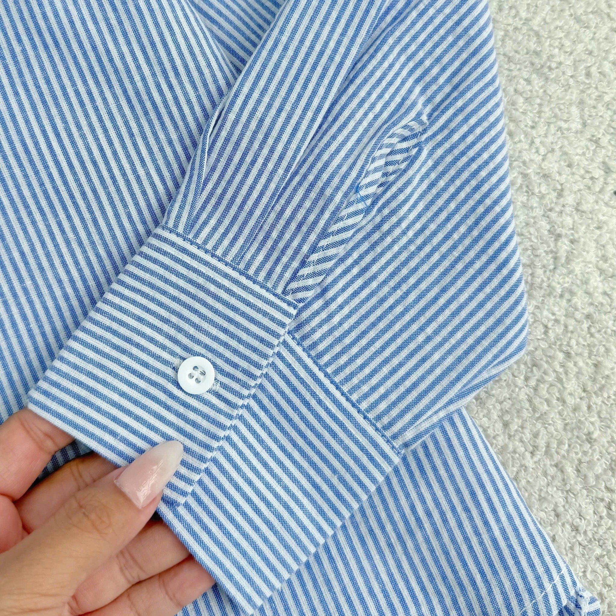 Áo Xô Linen Thiết Kế TuTu Store Phù Hợp Công Sở Dành Cho Nữ - Mã AS635