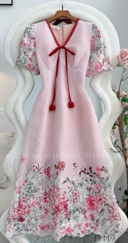 Đầm Kate Thêu Thiết Kế TuTu Store Phù Hợp Đi Tiệc Dành Cho Nữ - Mã D1449