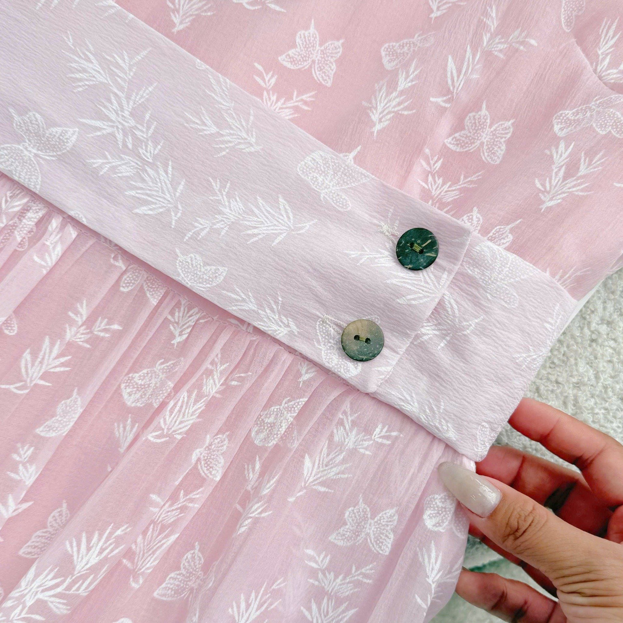 Đầm Tơ Nén In Thiết Kế TuTu Store Phù Hợp Đi Làm Dành Cho Nữ - Mã D1432