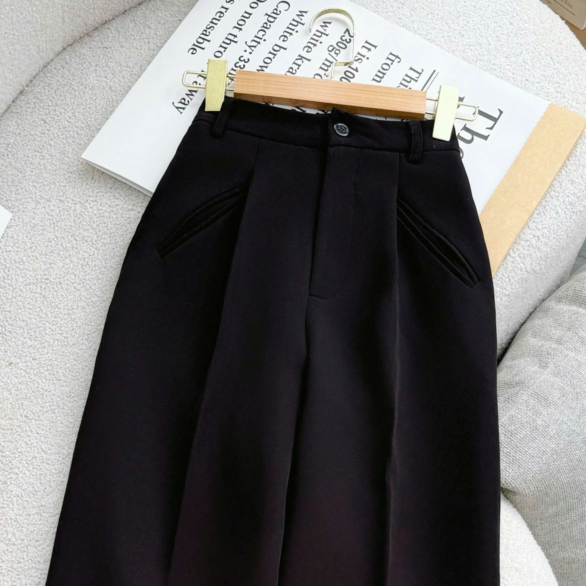 Quần Kaki Nhung Thiết Kế TuTu Store Phù Hợp Đi Làm Dành Cho Nữ - Mã Q142