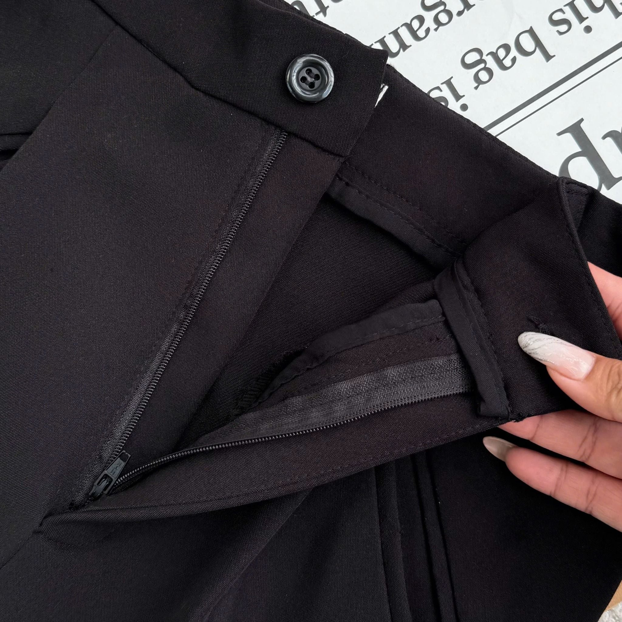 Quần Kaki Nhung Thiết Kế TuTu Store Phù Hợp Đi Làm Dành Cho Nữ - Mã Q142