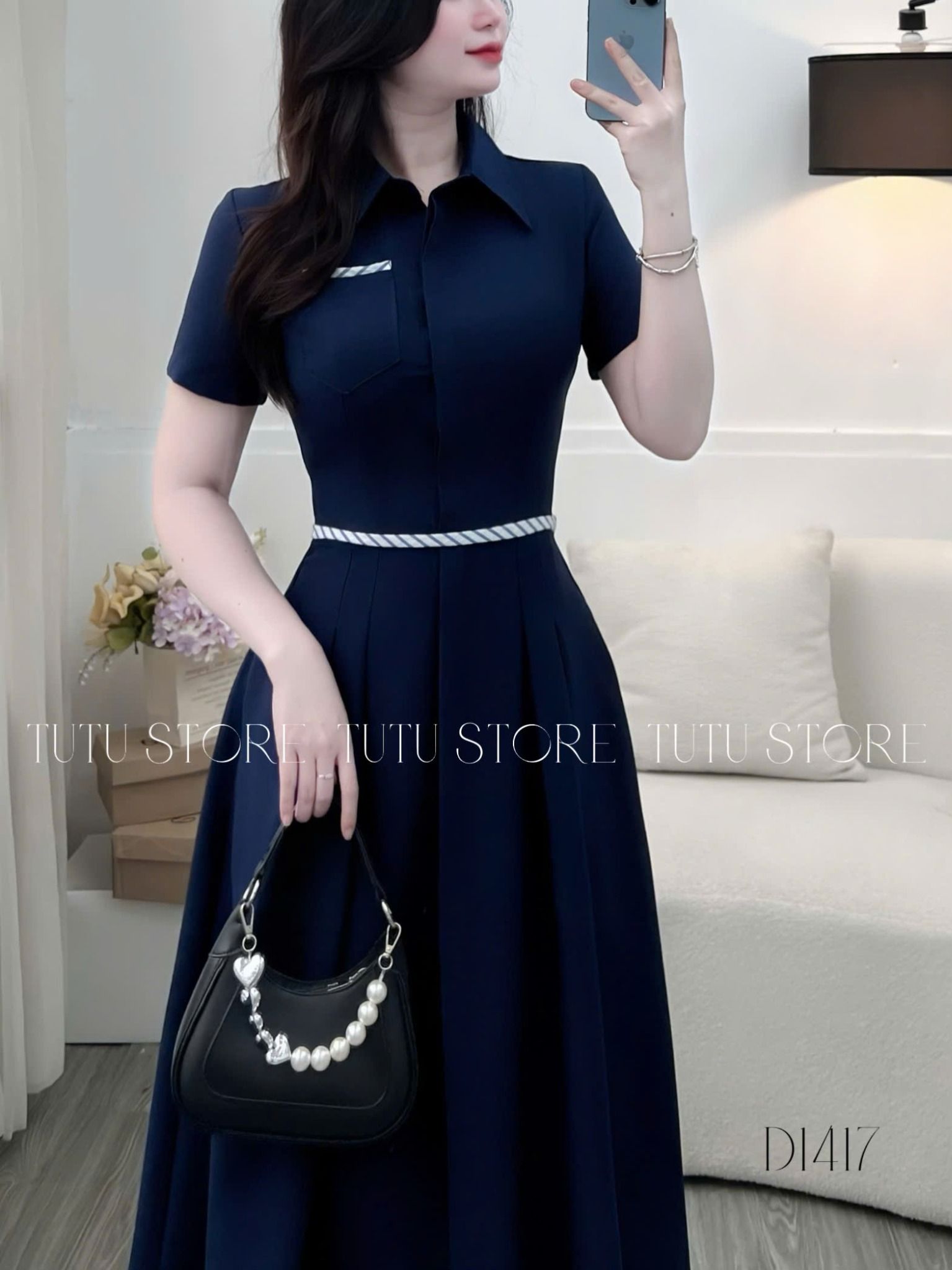 Đầm Ford Thiết Kế TuTu Store Phù Hợp Đi Làm Dành Cho Nữ - Mã D1417