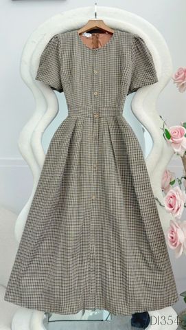 Đầm Xô Linen Thiết Kế TuTu Store Phù Hợp Đi Chơi Dành Cho Nữ - Mã D1354