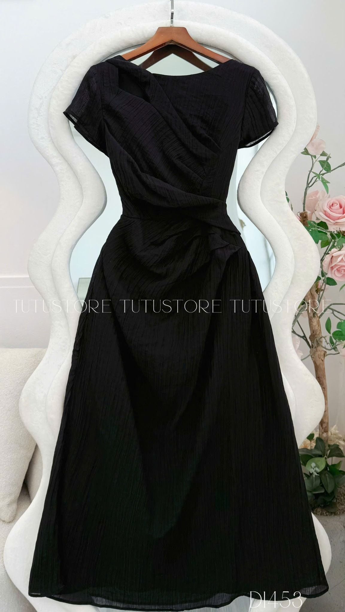 Đầm Tơ Xốp Thiết Kế TuTu Store - Mã D1453