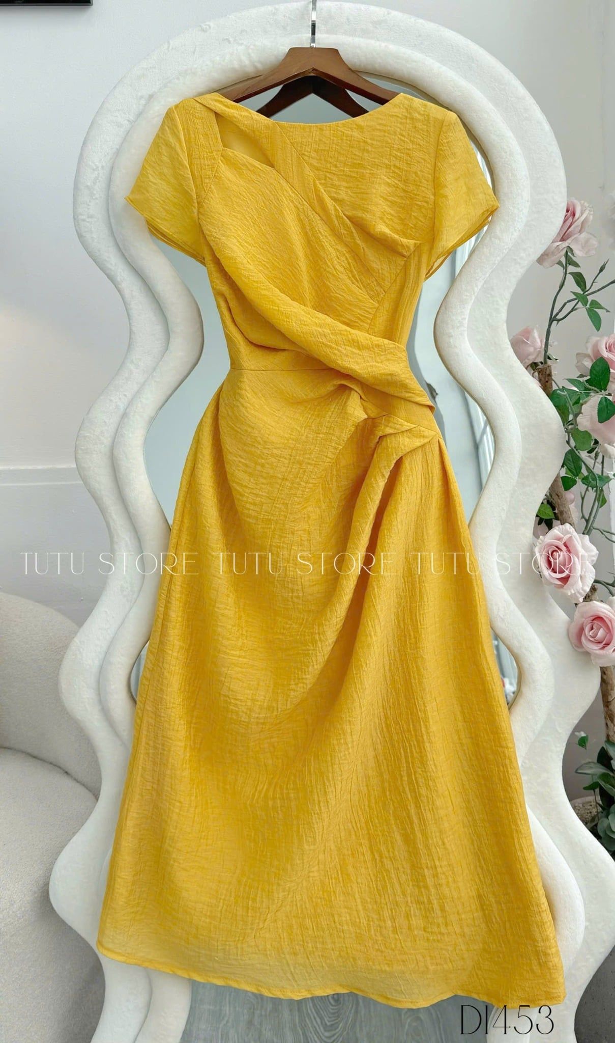 Đầm Tơ Xốp Thiết Kế TuTu Store - Mã D1453