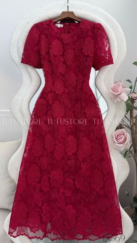 Đầm Thiết Kế Cổ Tròn Công Sở TuTu Store - Mã D1569