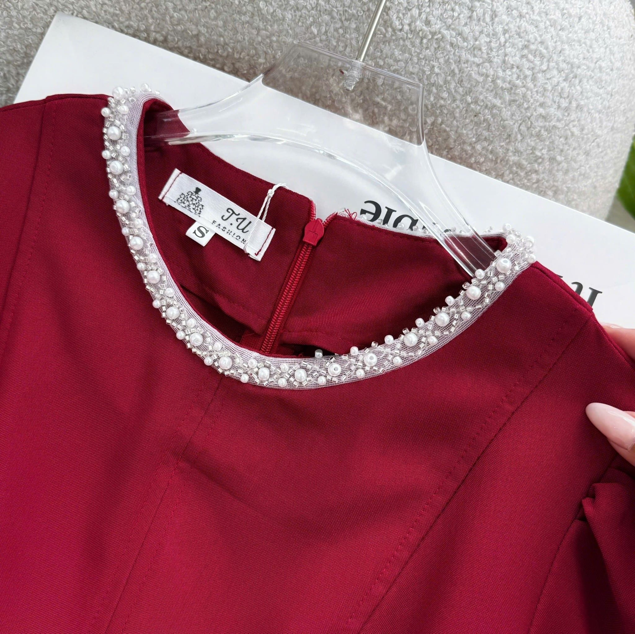 Đầm Cotton Mịn Thiết Kế TuTu Store Phù Hợp Đi Làm Dành Cho Nữ - Mã D1414