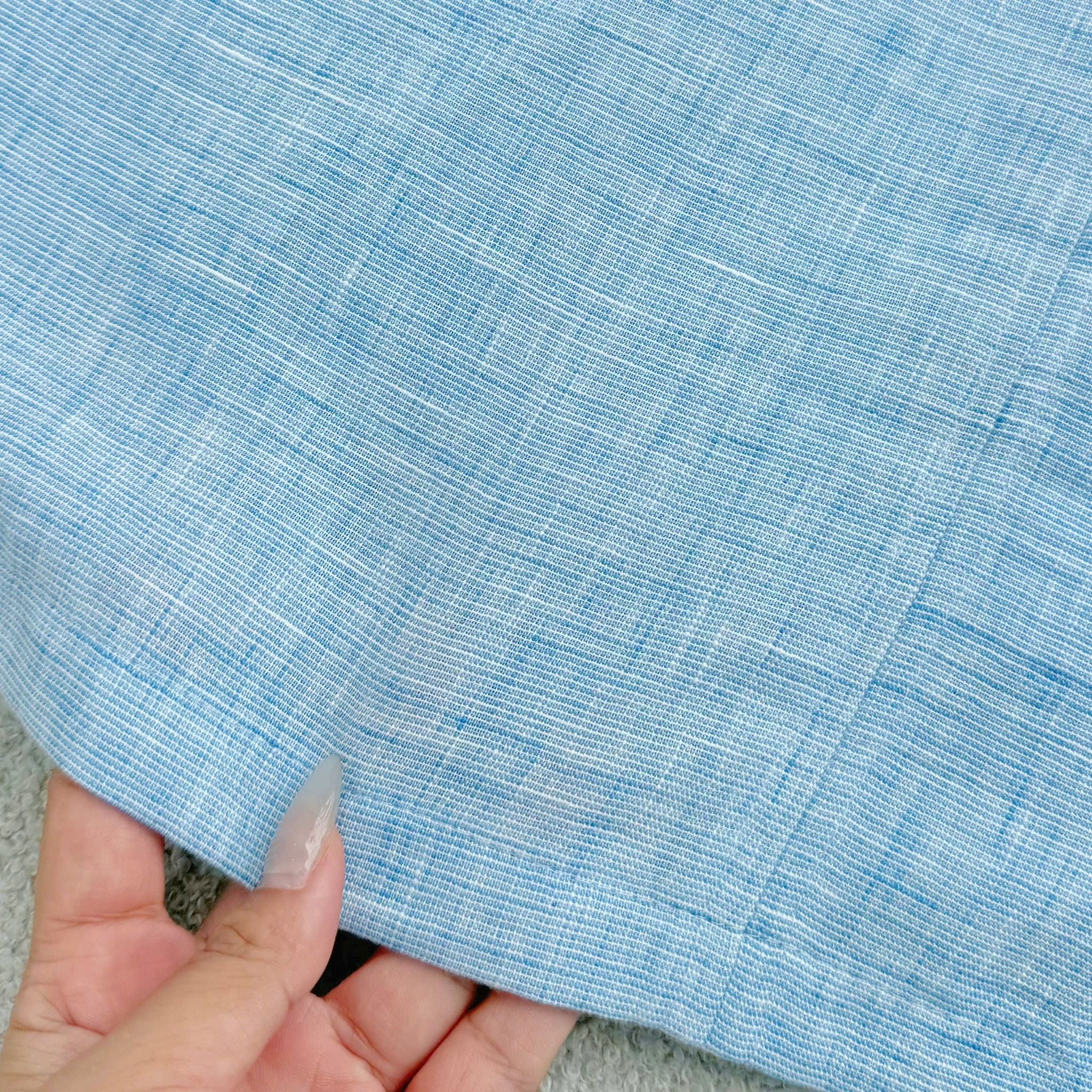 Đầm Linen Xước Thiết Kế TuTu Store Phù Hợp Đi Làm Dành Cho Nữ - Mã D1424