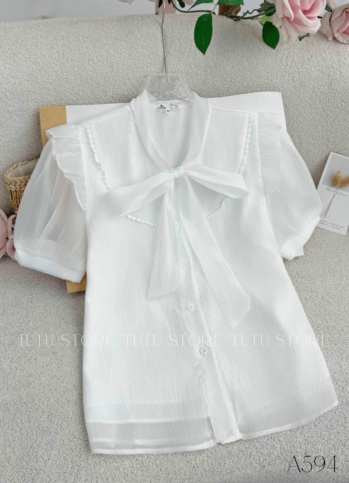 Áo Thiết Kế TuTu Store - Mã A594