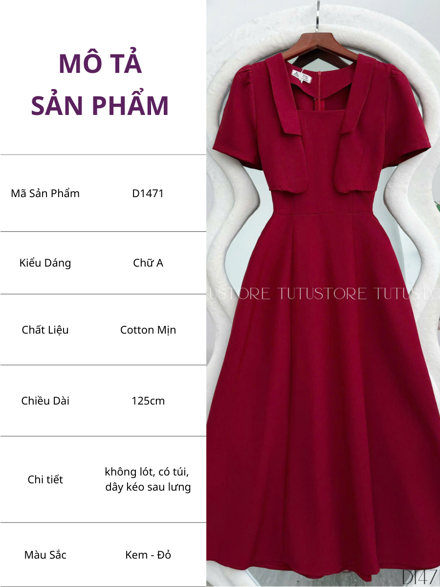 Đầm TuTu Store - Mã D1471