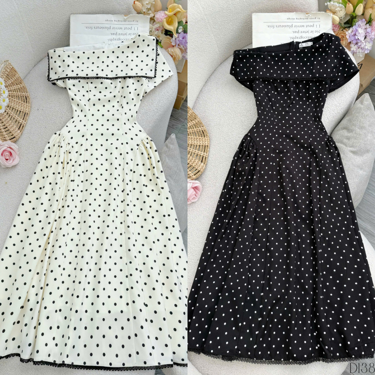 Đầm Bố Thái Thiết Kế TuTu Store Phù Hợp Đi Chơi Dành Cho Nữ - Mã D1385