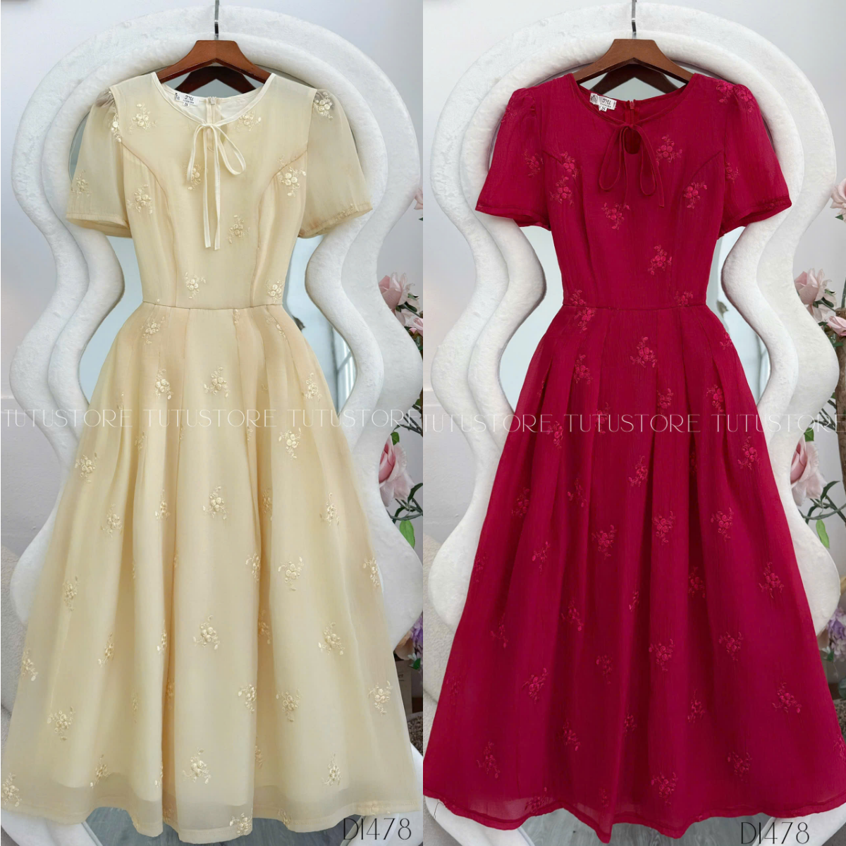 Đầm Thiết Kế TuTu Store - Mã D1478