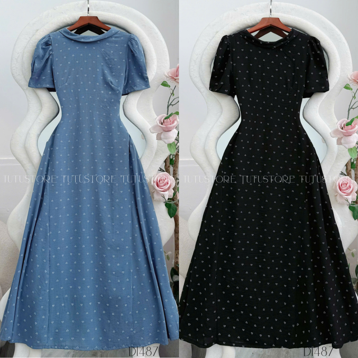Đầm Thiết Kế TuTu Store - Mã D1487