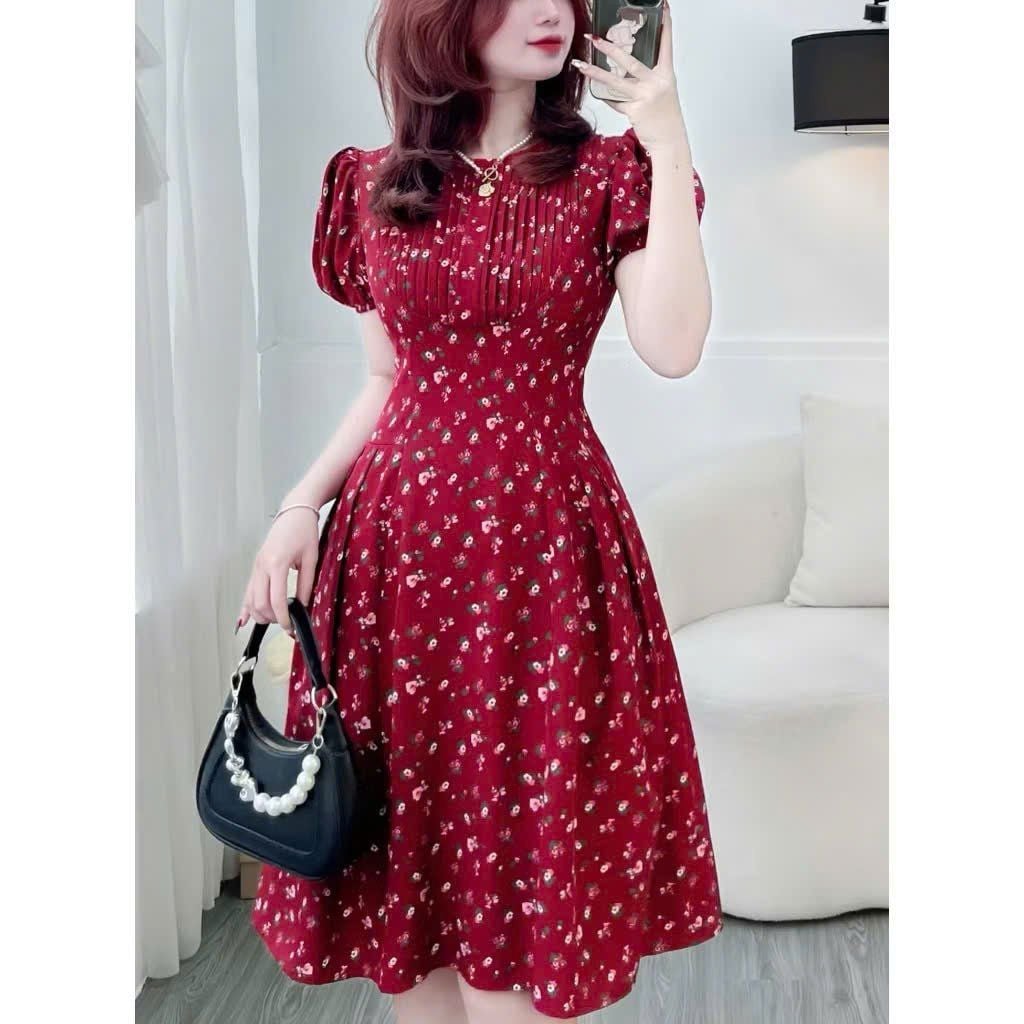 Đầm Hoa Xinh Thiết Kế TutuStore - Mã D570