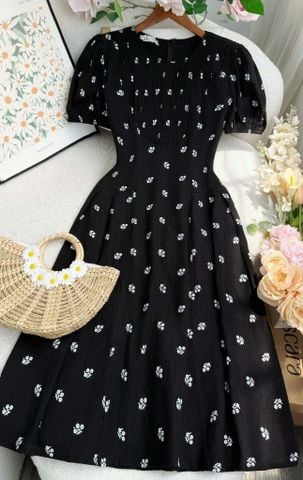 Đầm Hoa Xinh Thiết Kế TutuStore - Mã D570
