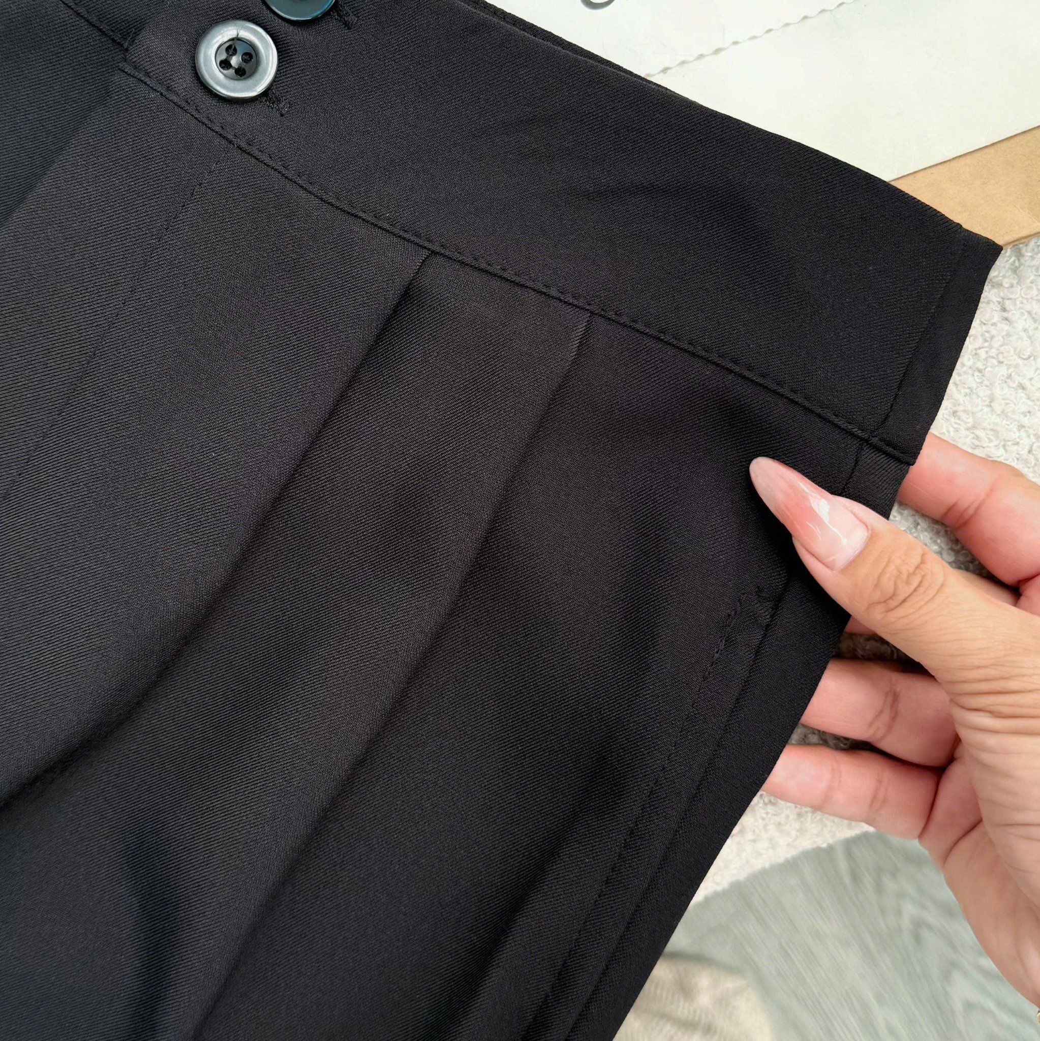 Quần Dài Bố Gân Hàn Quốc Phù Hợp Đi Làm Thiết Kế TuTu Store Dành Cho Nữ - Mã Q128