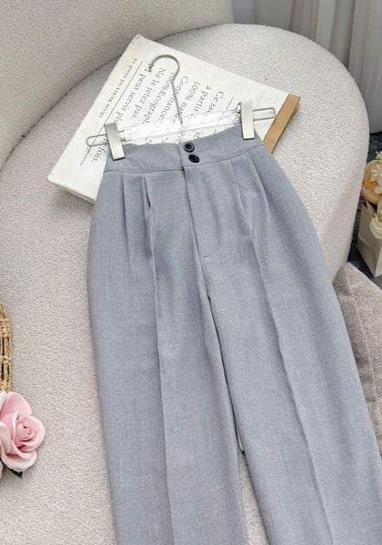 Quần Dài Bố Gân Hàn Quốc Phù Hợp Đi Làm Thiết Kế TuTu Store Dành Cho Nữ - Mã Q128
