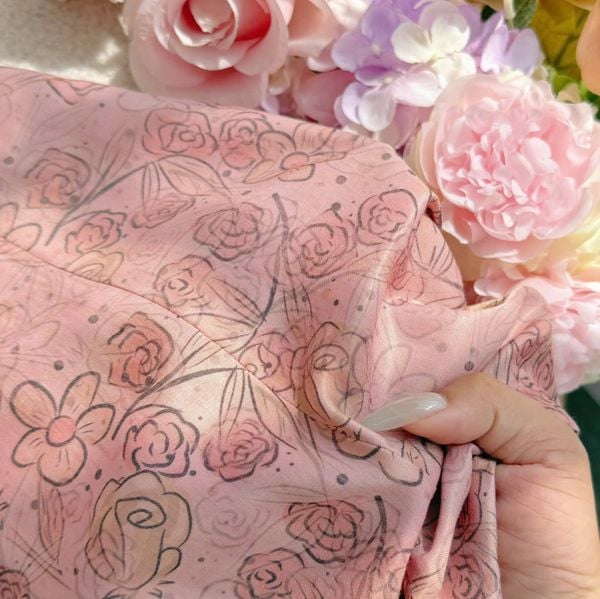 Đầm Tơ Hàn Thiết Kế TuTu Store Phù Hợp Đi Chơi Dành Cho Nữ - Mã D1283