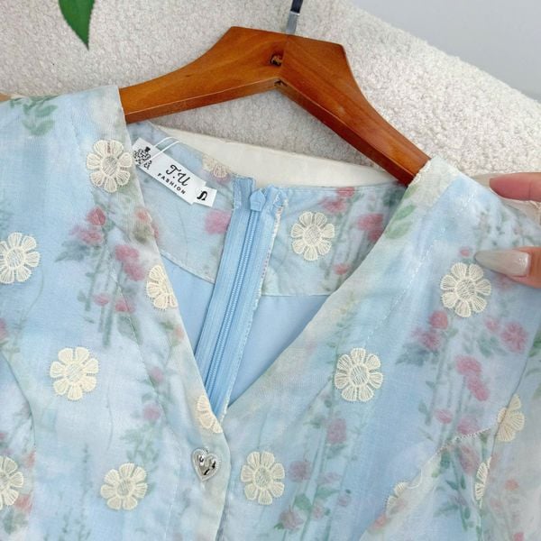 Đầm Kate Thêu Thiết Kế TuTu Store Phù Hợp Đi Chơi Dành Cho Nữ - Mã D1274