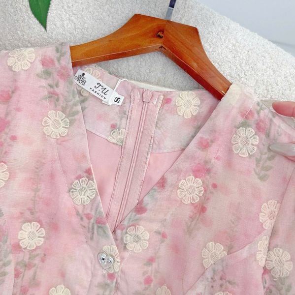 Đầm Kate Thêu Thiết Kế TuTu Store Phù Hợp Đi Chơi Dành Cho Nữ - Mã D1274