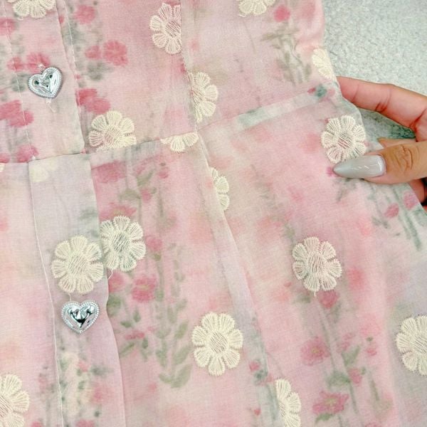 Đầm Kate Thêu Thiết Kế TuTu Store Phù Hợp Đi Chơi Dành Cho Nữ - Mã D1274