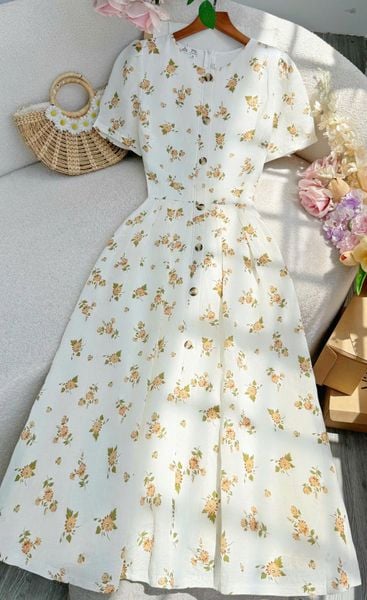 Đầm Kate Thêu Thiết Kế TuTu Store Phù Hợp Đi Làm Dành Cho Nữ - Mã D1295