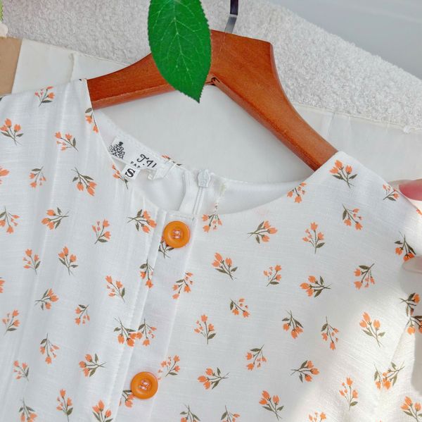 Đầm Linen Gân Thiết Kế TuTu Store Phù Hợp Đi Chơi Dành Cho Nữ - Mã D1290