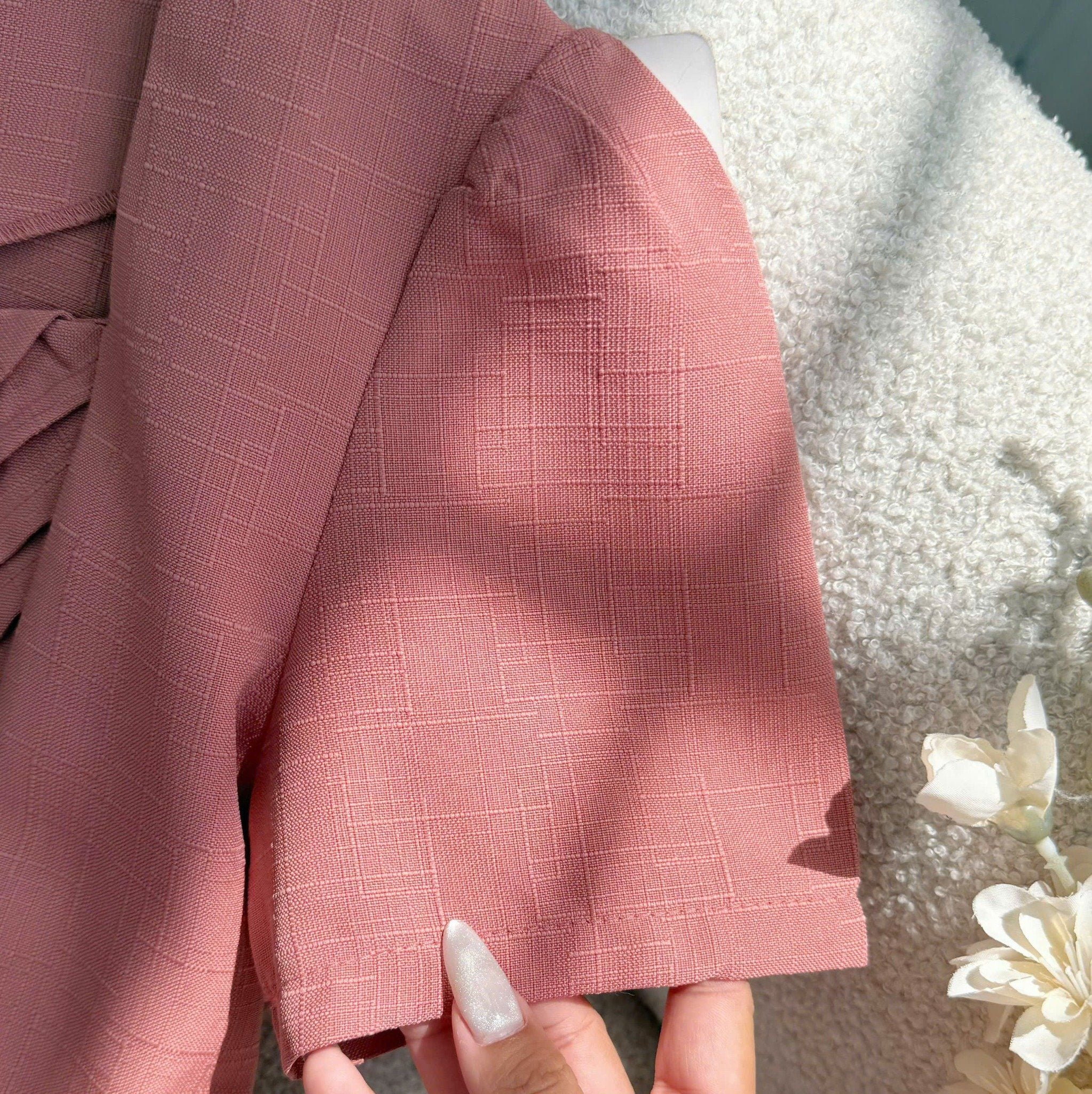 Đầm Linen Gân Thiết Kế TuTu Store Phù Hợp Đi Làm Dành Cho Nữ - Mã D1268