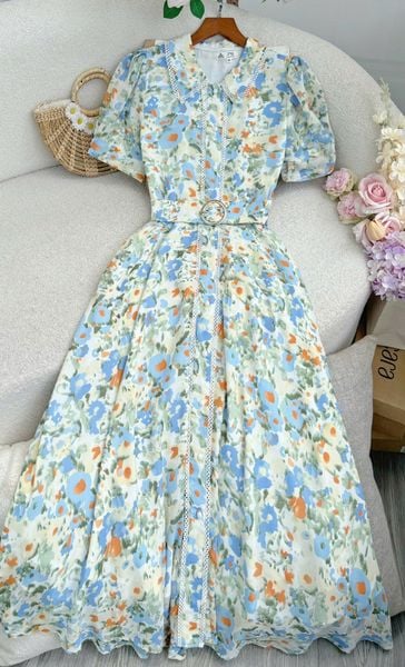 Đầm Voan Hàn Thiết Kế TuTu Store Phù Hợp Đi Chơi Dành Cho Nữ - Mã D1298