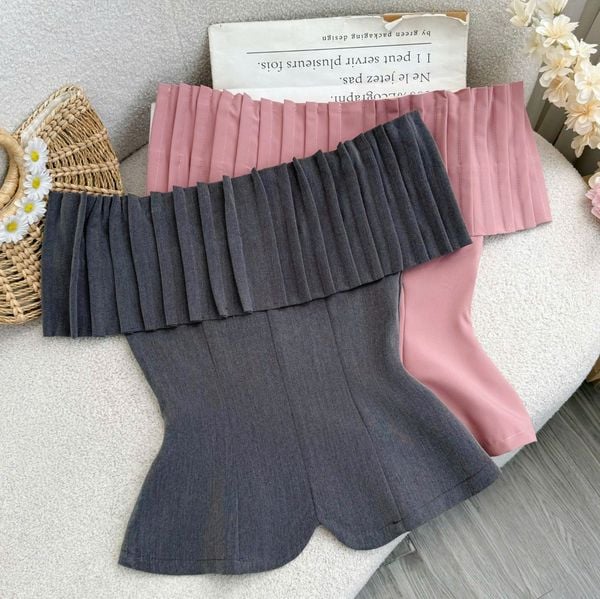 Áo Cotton Hàn Thiết Kế TuTu Store Phù Hợp Đi Chơi Dành Cho Nữ - Mã A587